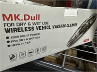 Mk. Dull wireless vehicle vacuum cleaner for wet