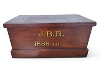 Antique Chest from The Jerome B Rice Seed Co