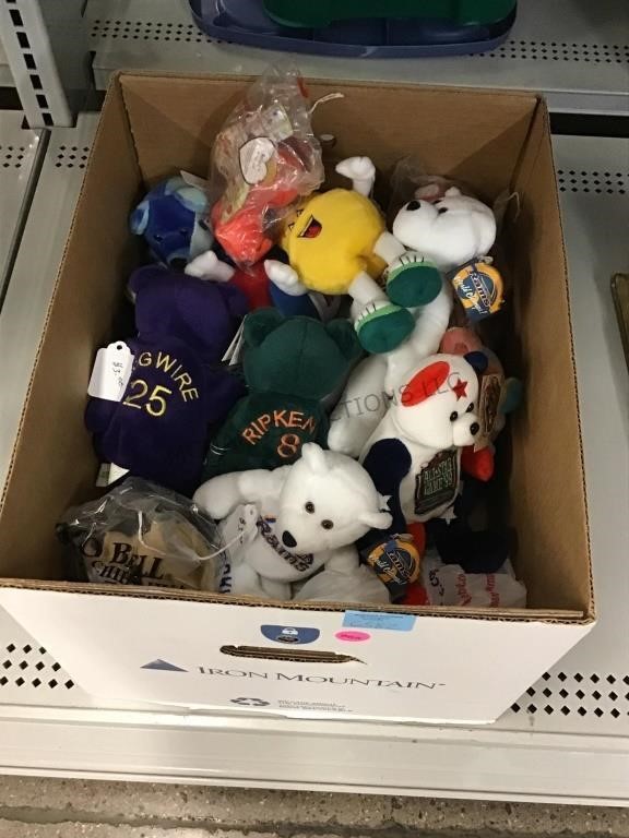 Sports stuffed bears and more