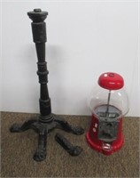 Candy dispenser with base. Note: Base has broken