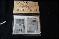 Miniature Doll Accessories Newspaper