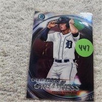 2020 Bowman Chrome Glimpses of Greatness Spencer
