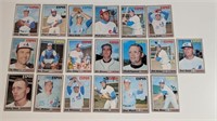 18 1970 Topps Baseball Team Set NY Mets