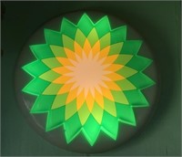 BP Gasoline Lighted Advertising Sign