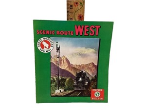 1940 Great Northern Railway Scenic Route West