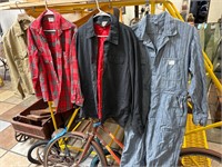 Vintage Workwear-- B Mac Coveralls, Sears Jacket