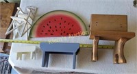 Wooden Lifeguard, Desk, Bench 5 pcs