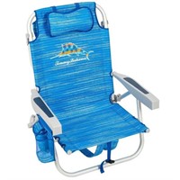**SEE DECL** Tommy Bahama Beach Chair, Blue