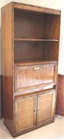 Wood Cabinet Bookshelf
