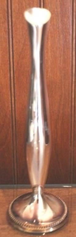 Silver Plated Bud Vase