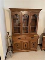 Wood Hutch Cabinet