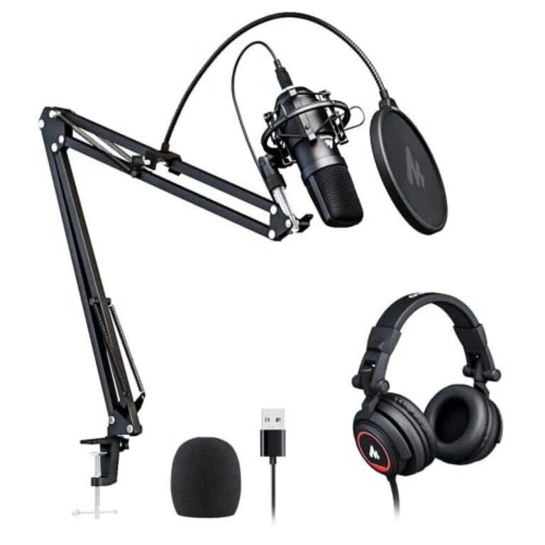 MAONO MICROPHONE WITH STUDIO HEADPHONE SET