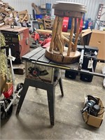 Craftsman Table Saw, Wood Stool