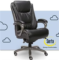 Serta Big & Tall Bonded Leather Swivel Chair