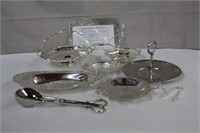 Silver plate lot, silver polishing plate, three