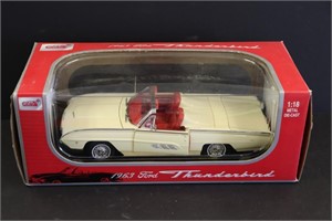 1:18 1963 Ford Convertible Thunderbird