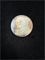 1966 Kennedy Half Dollar with Toning