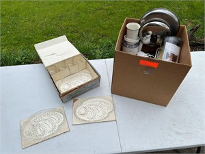 Decorative plates & cups; misc. appliances