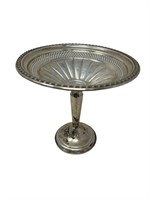 Sterling Silver compote pedestal bowl