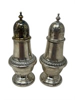 Alvin sterling silver salt and pepper shakers