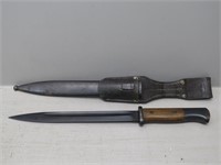 WWII German K98 Mauser bayonet and scabbard – lot