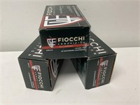 Fiocchi 30 carbine ammo - 3 boxes of 50rd/bx