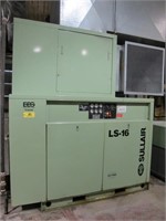 Sullair LS-16 75 HP Rotary Screw Air Compressor