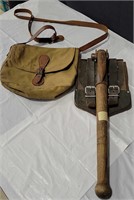 Military Shovel & Bag