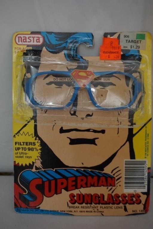 1988 Superman Sunglasses