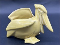 Vintage McCoy USA Yellow Ceramic Flower Pot
