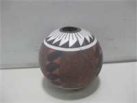 5" Signed Acoma Pot See Info