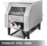 (U) VEVOR Commercial Conveyor Toaster, 150 Slices/