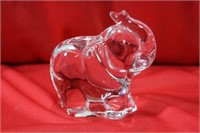 A Clenox Crystal Elephant