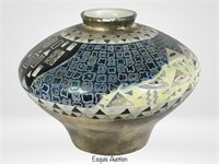 Extra Large Southwest Art Pottery Vase