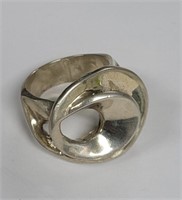 Vintage .925 Swirl Ring 15 G Size 8