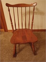 Tell City maple child's rocker