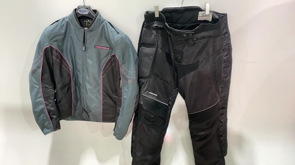 First Gear motorcycle women’s jacket XL & pants