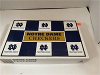 NOTRE DAME Checkers