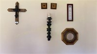 Wall Décor- Candle Sconce, Mirror, Cross Etc.