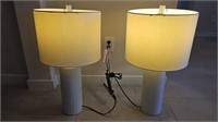 2PC TABLE LAMPS