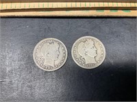 2 Barber quarters