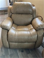 Faux Leather Reclining Arm Chair