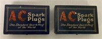 2 AC Spark Plugs tins