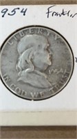 1954 Franklin Half (Silver)