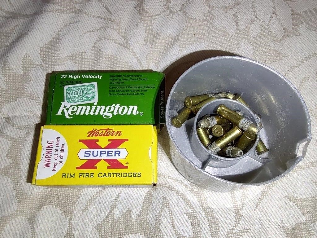 Remington and Western 22 Short Cartridges