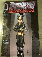 Issue 1 of Adrenalynn weapons of war