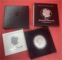 2021-CC Morgan Silver Dollar Unc. w/