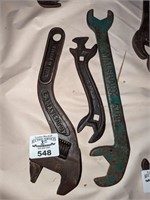 Adjustable Vintage Wrenches