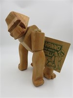 Hanno the Wooden Gorilla Areaware Art Toy