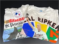 Baseball T-Shirts - Devil Rays and Cal Ripken